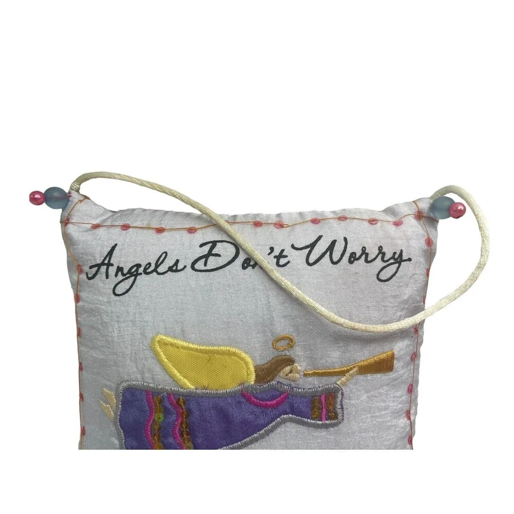 New Creative Enterprise Angels Don’t Worry They Believe Christmas Ornament 5”